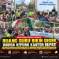 Warga Langkap Pekalongan saat menyampaikan tuntutan