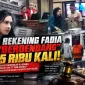 Rekening Fadia 15 ribu transaksi