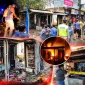 kebakaran warung Kesesi Pekalongan